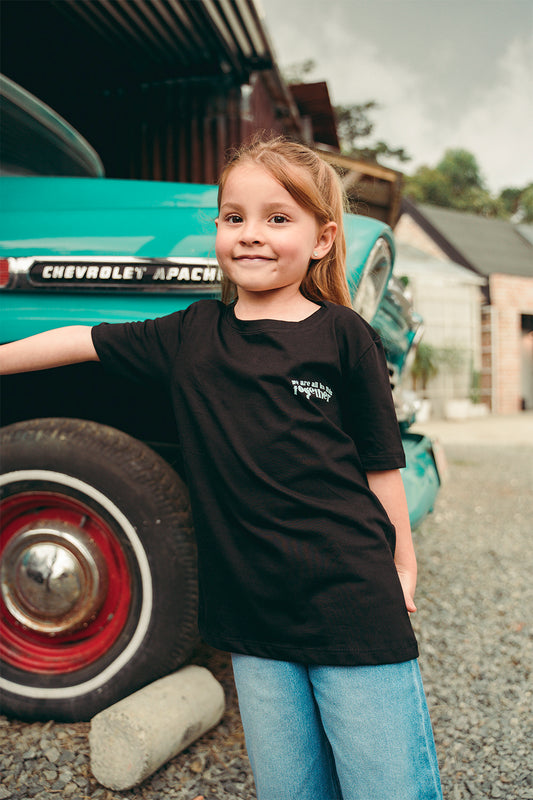 Bienvenida al cielo Kids - Negro